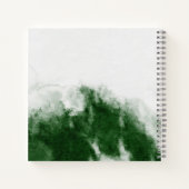 8.5" x 8.5" スパイラル ノートブック (裏面)