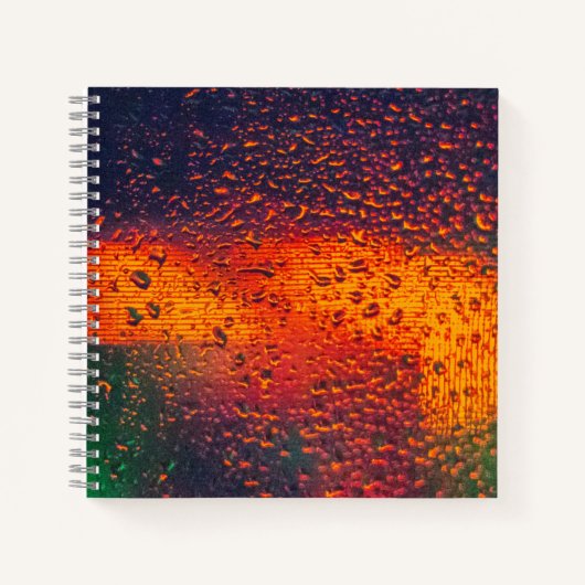 8.5" x 8.5" スパイラル ノートブック (正面)