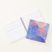 8.5" x 8.5" スパイラル ノートブック (内部)