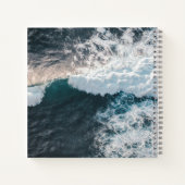 8.5" x 8.5" スパイラル ノートブック (裏面)