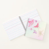 8.5" x 8.5" スパイラル ノートブック (内部)