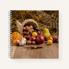 8.5" x 8.5" スパイラル ノートブック