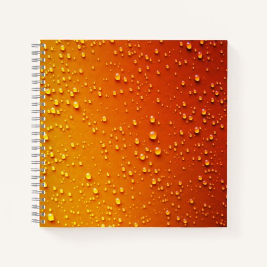 8.5" x 8.5" スパイラル ノートブック (正面)