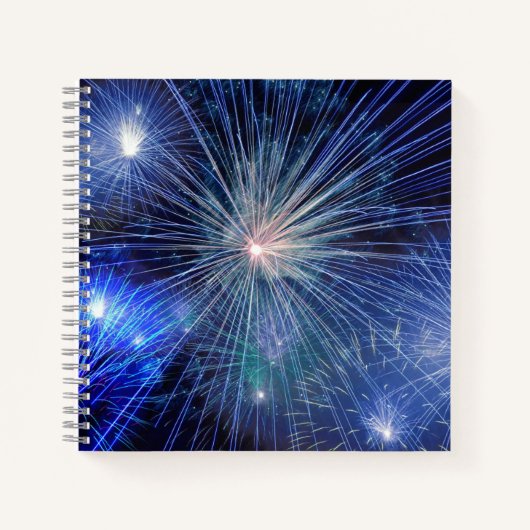 8.5" x 8.5" スパイラル ノートブック (正面)