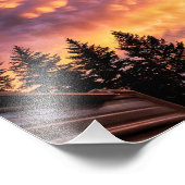 8.5x11インチフォトプリント || Mammatus Cloud Sunset フォトプリント (角)