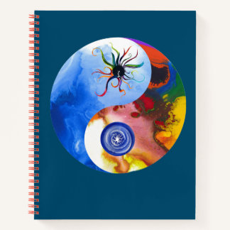 8.5x11懸命カバー陰陽Luci Michael notebook ノートブック