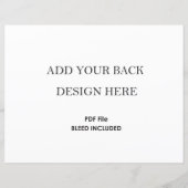 8.5x11" Print _Horizontal Double sided  (裏面)