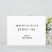 8.5x11" Print _Horizontal Double sided  (スタンド正面)