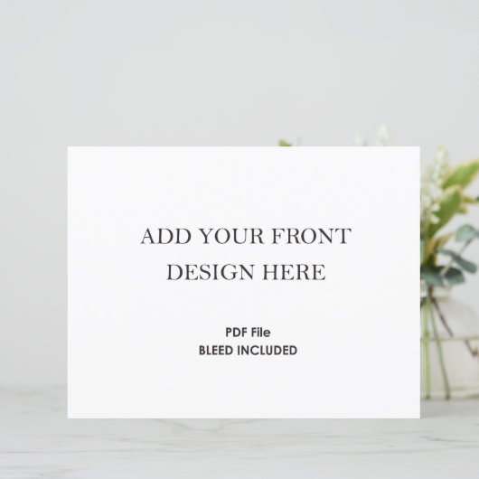 8.5x11" Print _Horizontal Double sided  (スタンド正面)