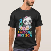 8 8パンダユニコーンPy Tシャツ (正面)