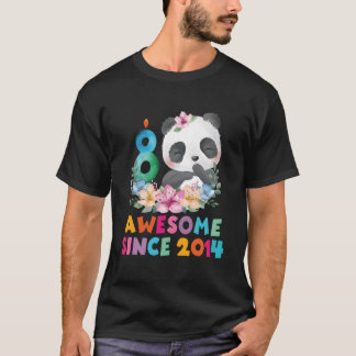 8 8パンダユニコーンPy Tシャツ