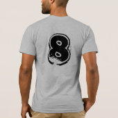 8 (8) Tシャツ (裏面)