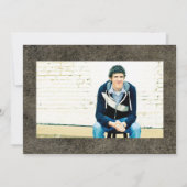 8/9写真レザー – 卒業発表 案内状 (裏面)