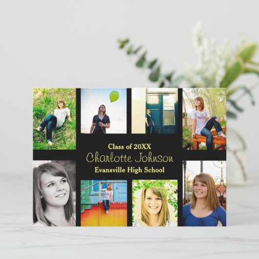 8/9枚の写真（黒） - GRADの発表 招待状 (スタンド正面)