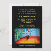 8/9枚の写真（黒） - GRADの発表 招待状 (裏面)