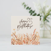 8.9 cm x 12.7 cmフラットグリーティングカード カード (スタンド正面)