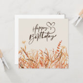 8.9 cm x 12.7 cmフラットグリーティングカード カード (正面/裏面インサイチュ)