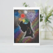 8.9 cm x 12.7 cmフラットサンキューカード サンキューカード (スタンド正面)