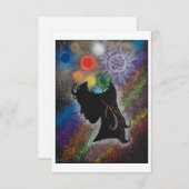 8.9 cm x 12.7 cmフラットサンキューカード サンキューカード (正面/裏面)