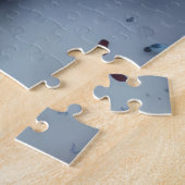 8,9 cm x 12,7 cm Tarjeta de agradecimiento plana ジグソーパズル (側面)