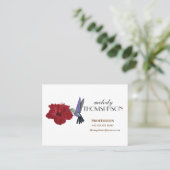 、8.9 cm X 6.4 cm強大の標準的なマット 名刺 (スタンド正面)