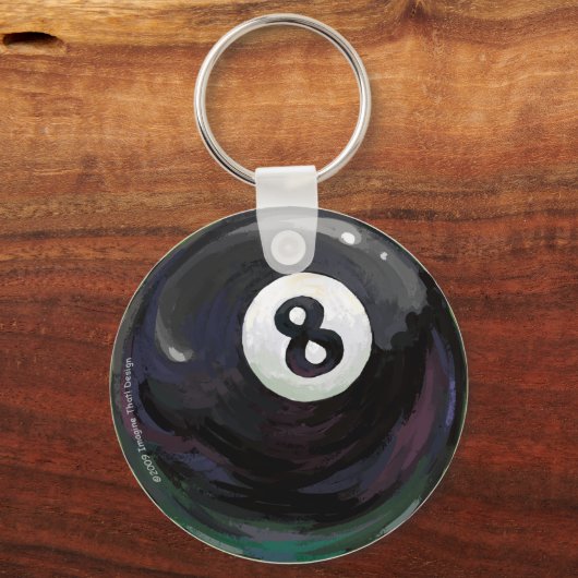 8 Ball キーホルダー (正面)