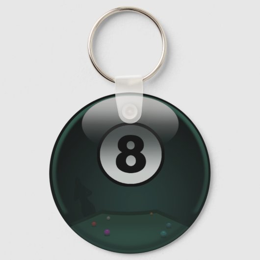 8-Ball キーホルダー (正面)