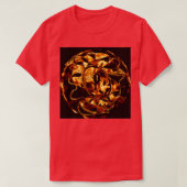 8 ball with snake 1 tシャツ (デザイン正面)