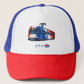 8-bit FrontRunner Trucker Hat キャップ (正面)