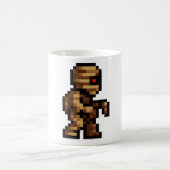 8-bit Mummy コーヒーマグカップ (中央)