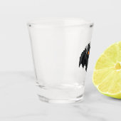 8-bit Retro Bat ショットグラス (左)