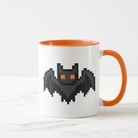 8-bit Retro Bat マグカップ (右)