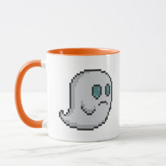 8-bit Retro Ghost マグカップ
