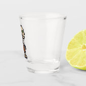 8-bit Retro Skeleton ショットグラス (右)