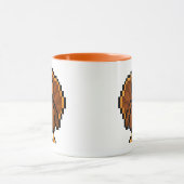 8-bit Retro Turkey マグカップ (中央)