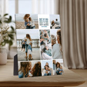 8 Boy Mama Custom Photo Collage フォトプラーク