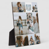 8 Boy Mama Custom Photo Collage フォトプラーク (側面)