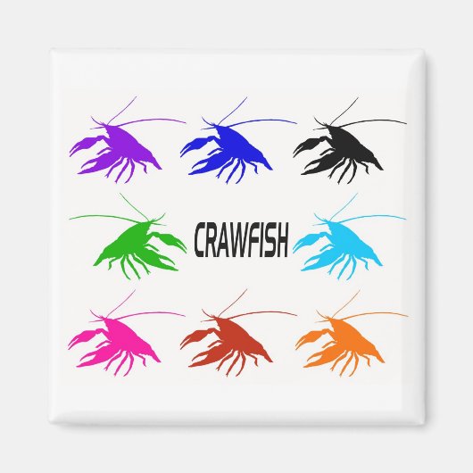 8 crawfish マグネット (正面)