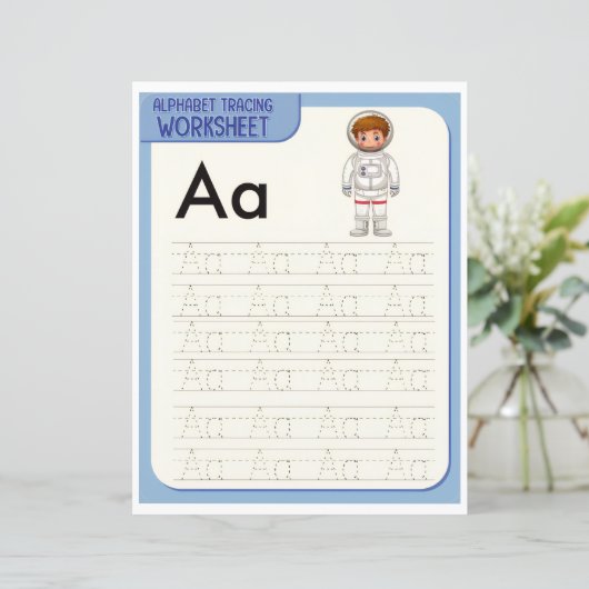 8 Learn To Spell Letter A Teacher Home Schooling (スタンド正面)