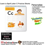 8 Learn To Spell Letter C Teacher Home Schooling