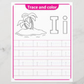 8 Learn To Spell Letter I Teacher Home Schooling (正面)