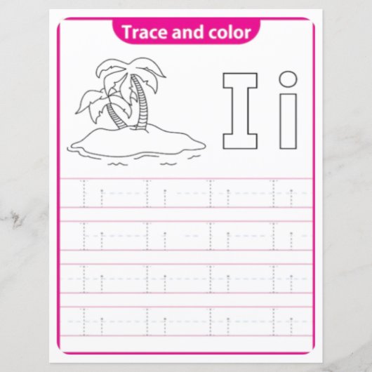 8 Learn To Spell Letter I Teacher Home Schooling (正面)