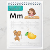 8 Learn To Spell Letter M Teacher Home Schooling (正面)