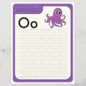 8 Learn To Spell Letter O Teacher Home Schooling (正面)