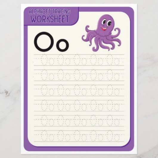 8 Learn To Spell Letter O Teacher Home Schooling (正面)