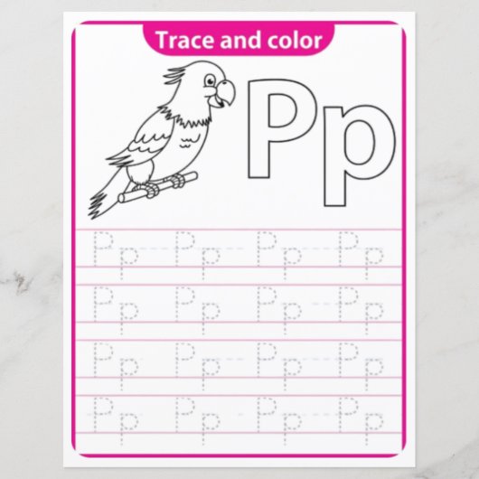 8 Learn To Spell Letter P Teacher Home Schooling (正面)