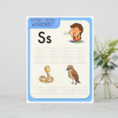 8 Learn To Spell Letter S Teacher Home Schooling (スタンド正面)