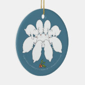 8 Manx搾り出すこと… クリスマスツリー セラミックオーナメント (右)