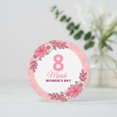 8 March - Women's Day 招待状 (スタンド正面)