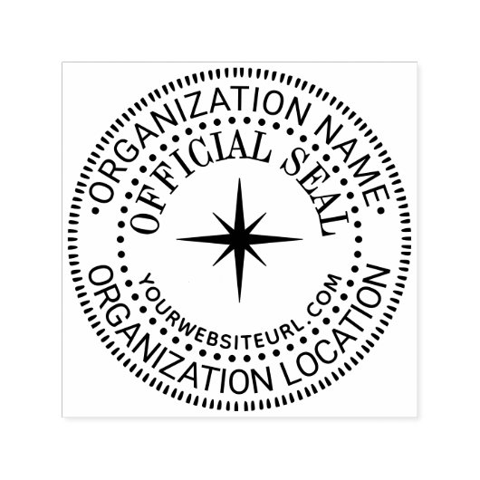 8 Pスター一般カスタム的公式シール名場所URL セルフインキングスタンプ (デザイン)